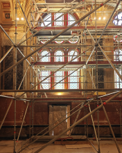 A felálványozott Díszterem