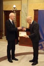 The bestowing of the Amicus Curiae award The bestowing of the Amicus Curiae award