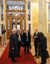 A Kúria elnöke bemutatta az épületet a vendégeknek