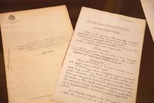 A m. kir. Curia jogegységi tanácsa 3. sz. büntető döntvényének hiteles kiadmánya 1915.