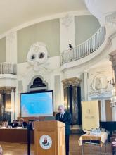 Dr. Csák Zsolt, a Kúria elnökhelyettese a Csemegi Emlékkonferencián