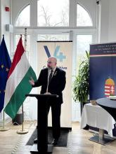 Kovács Tamás Iván nagykövet köszöntője a Luxemburgi Iroda rendezvényén