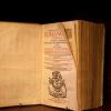 Antik könyv 1650-ből a Kúria könyvtárából