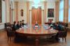 A Kúria elnöke és a francia nagykövet találkozója a Mailáth teremben