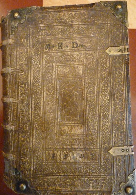 A római jog első kodifikált gyűjteményének 1586-ban, Lyonban kiadott példánya